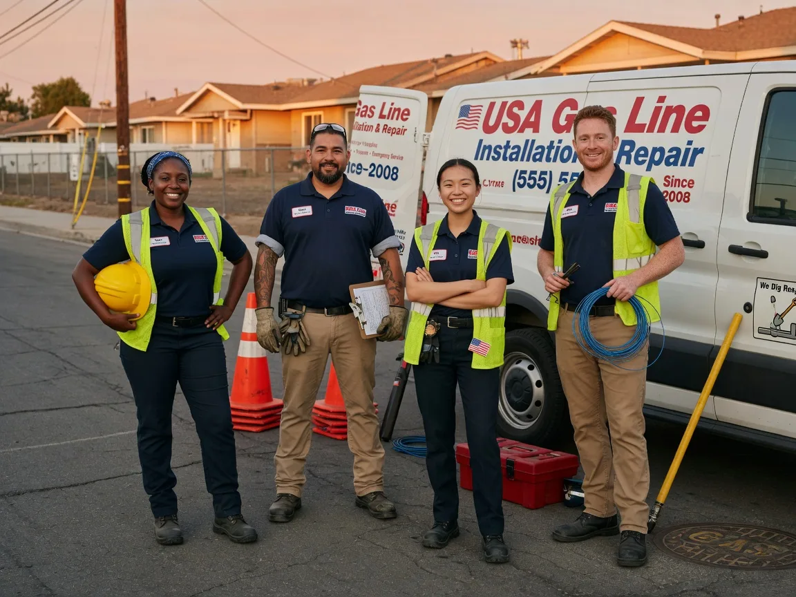 Gas Line Installation company in Steeles Tavern, VA